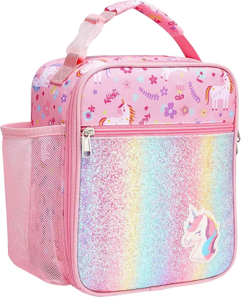 Bagseri Kids Lunch Box for Girls - Insulated Kids Lunch Bag for School