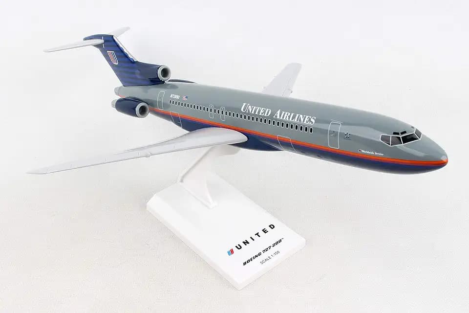 Sky Marks United B727-200 1/150 Collectible Airplane Model