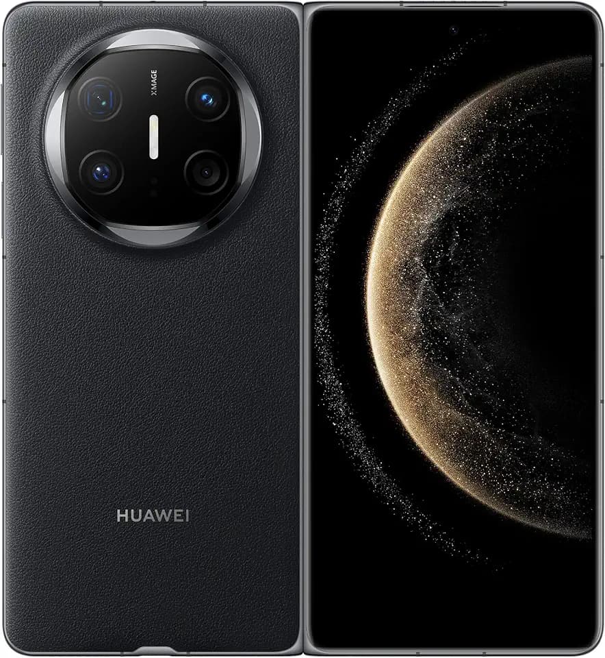 HUAWEI Mate X6, 12+512G,klappbare Form, Ultraschlank und robust, Ultra Chroma Kamera,Kunlun Glass der 2 Generation, X-True Display, Live-Multitask, Lange Akkulaufzeit, Schwarz