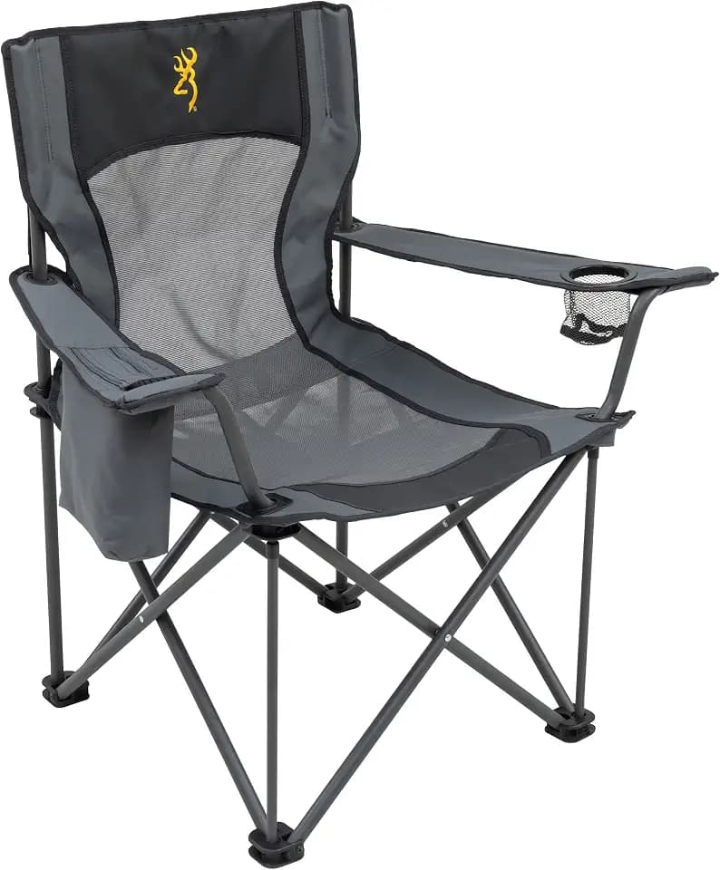 Browning Camping Kodiak Chair - Charcoal/Gray