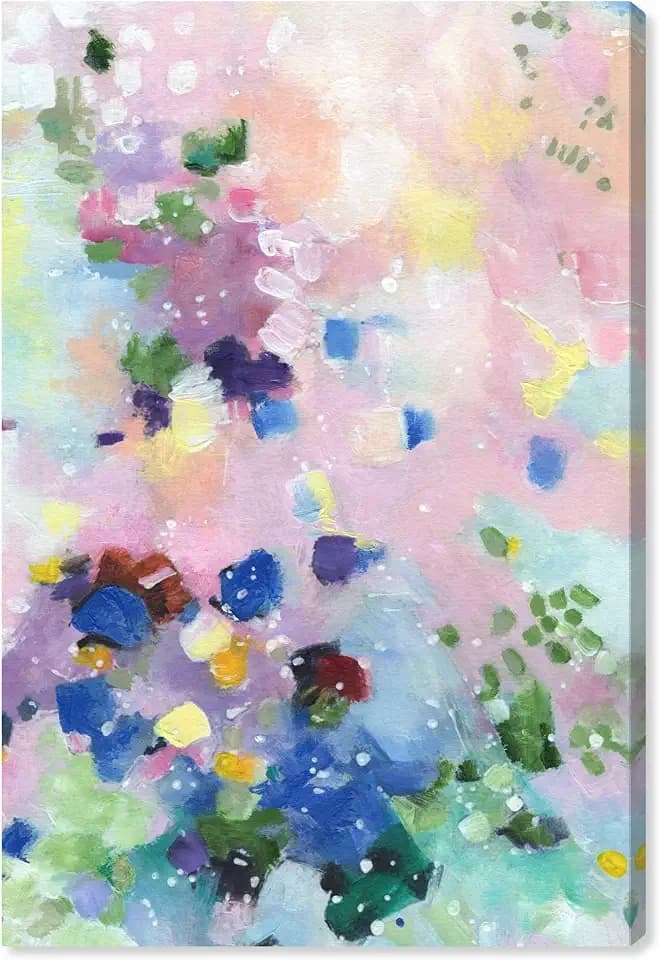 Art Remedy Life in Still Water Canvas Pastel Wall Art, Gallery Wrapped, 16" x 24"