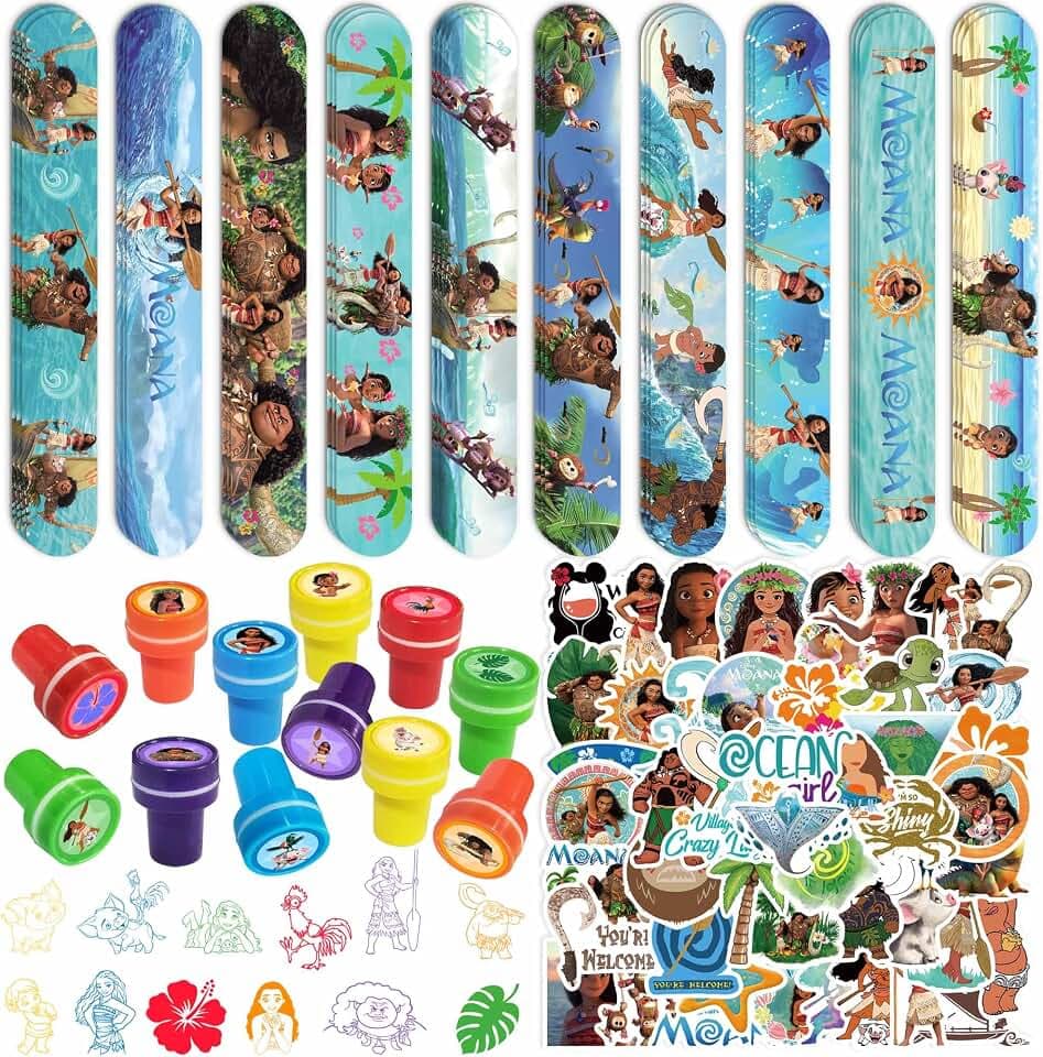 92Pcs Tropical Party Favors for Ocean Princess Party Goodie Bag Stuffers
