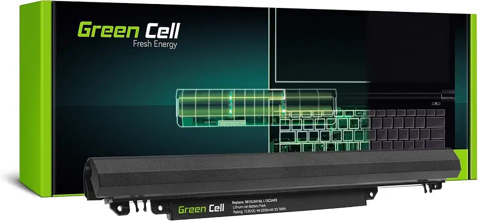Green Cell L15C3A03 L15L3A03 L15S3A02 Laptop Akku für Lenovo IdeaPad 110-14AST 110-14IBR 110-15ACL 110-15AST 110-15IBR