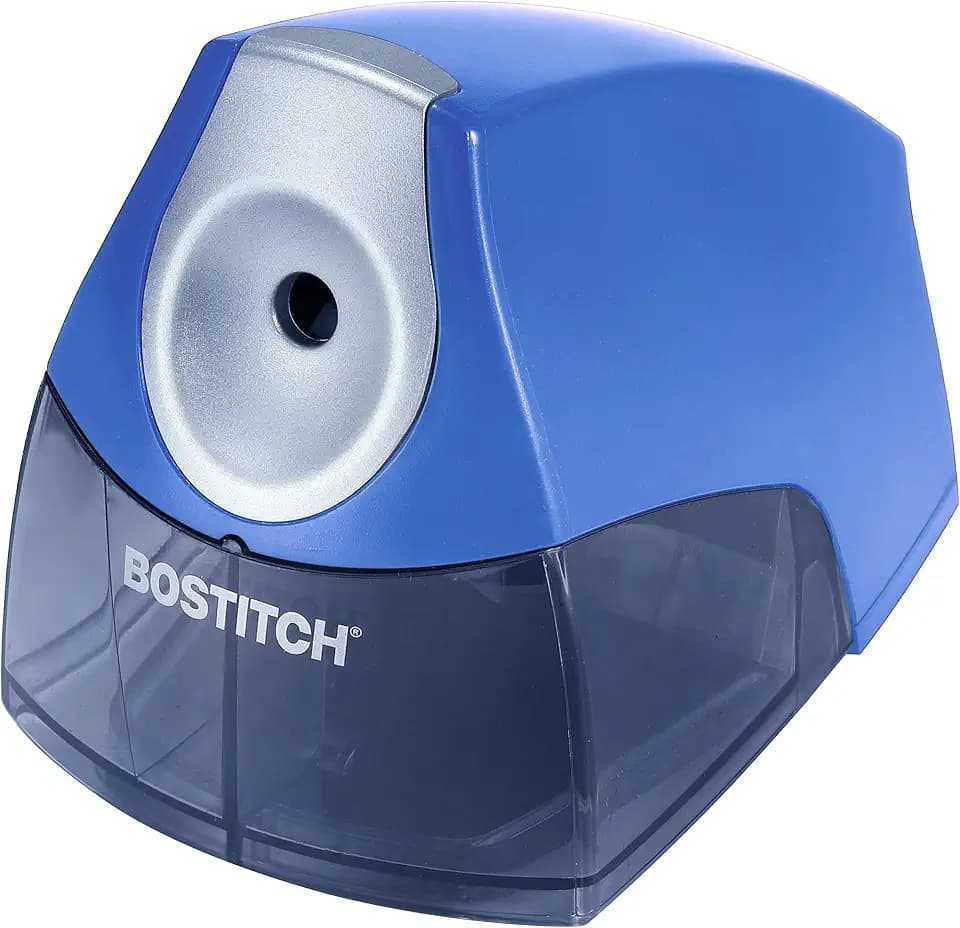 Bostitch Electric Pencil Sharpener for Classroom and Desk, Dark Blue