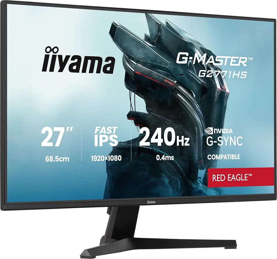 iiyama G-Master Red Eagle G2771HS-B1 Full-HD Fast IPS Gaming-Monitor