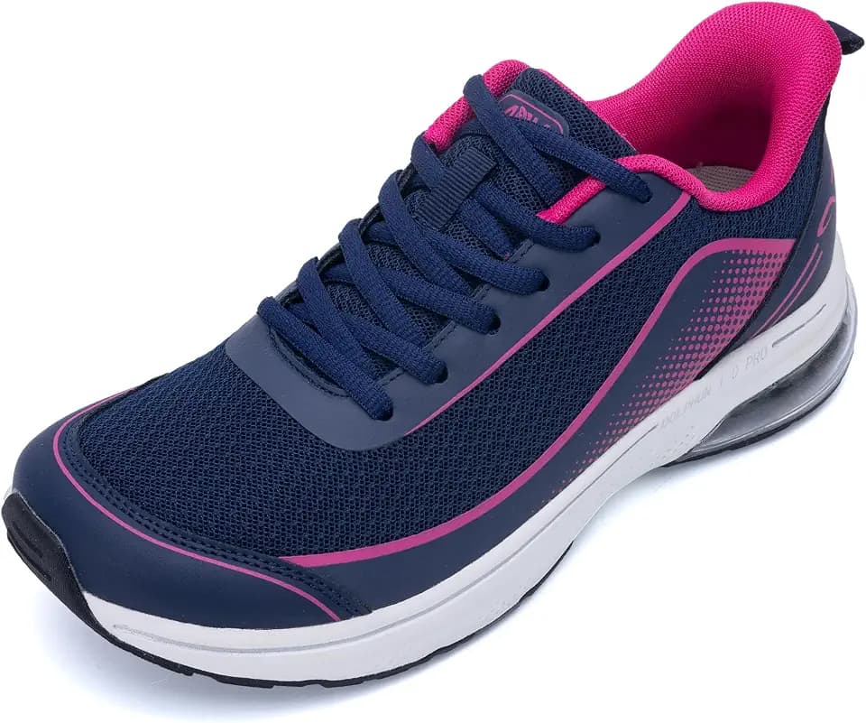 MEHOTO Wide Toe Box Running Shoes Women Arch Support Walking Sneakers for Plantar Fasciitis Cushioning Comfortable Athletic Workout Gym Sports Sneakers