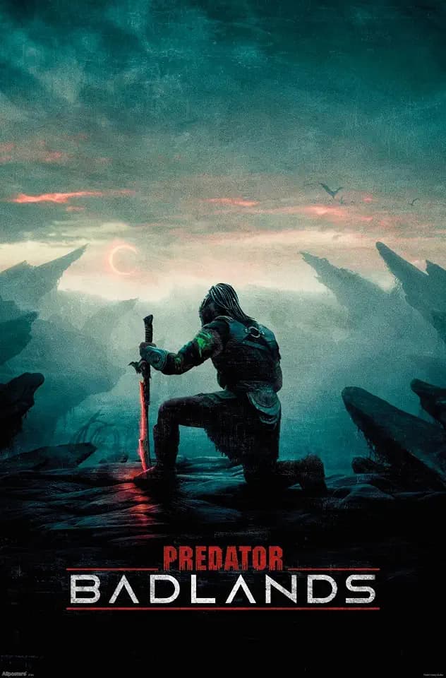Predator: Badlands (2025) - Kneel One Sheet Wall Poster, 34L" x 22.4W", Premium Unframed Version