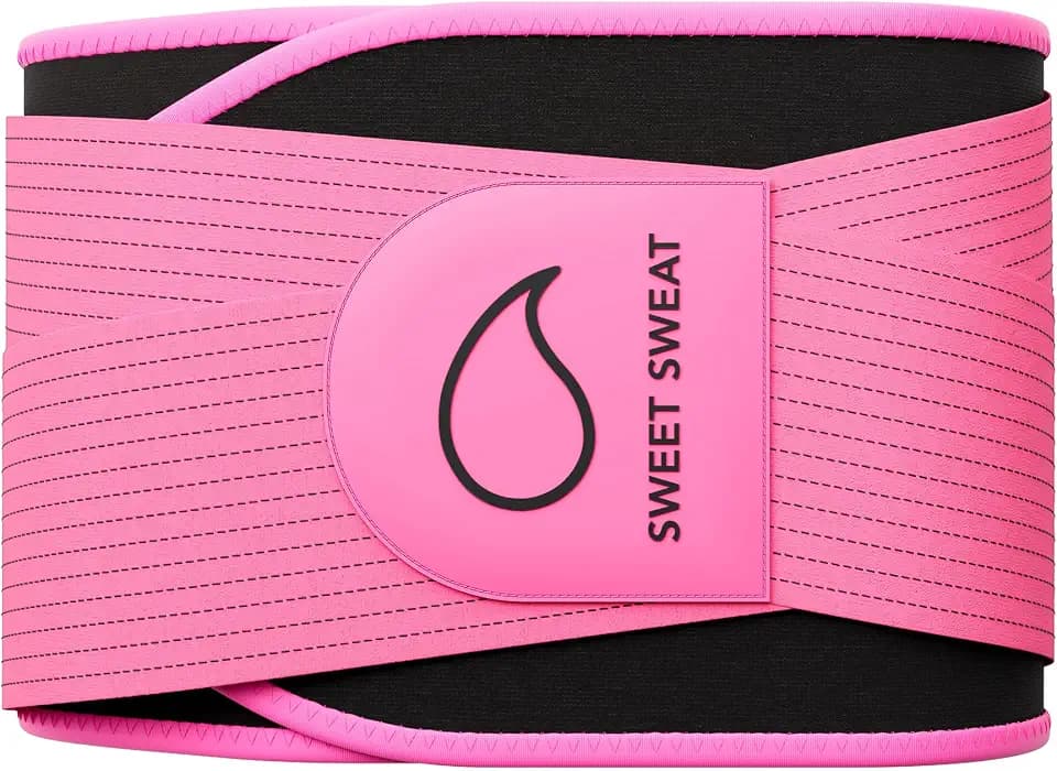 Sports Research Sweet Sweat® Waist Trimmer Pro Series - Adjustable Straps · Back & Core Support