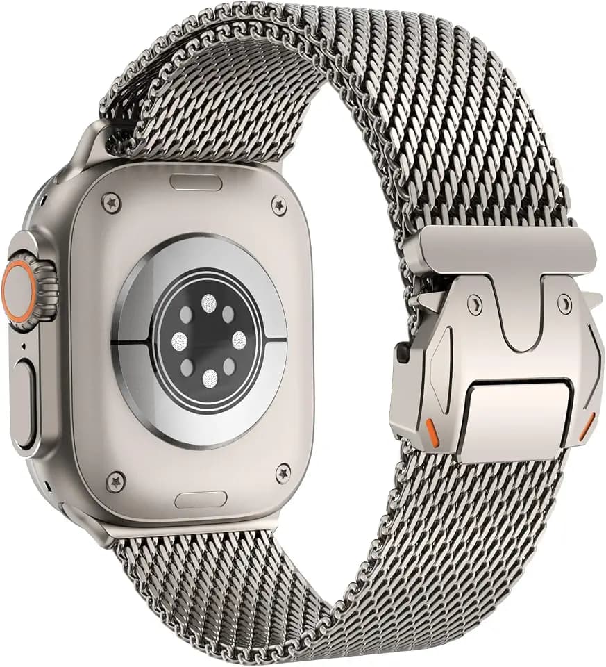 CHANCHY Armband für Apple Watch Ultra 4 3 2 1/Series 12 11 10 9 8 7 6 5 4 3