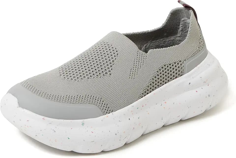 Dearfoams Women's Slip On Lightweight Casual Energy Return Crimson Sneaker