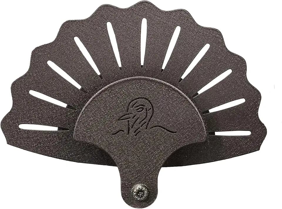 Highwild Metal Turkey Fan Mounting Kit - Trophy Display Kit with Hardware Included - Perfect Kit for Hanging and Mounting Turkey Tail, Beard and Legs