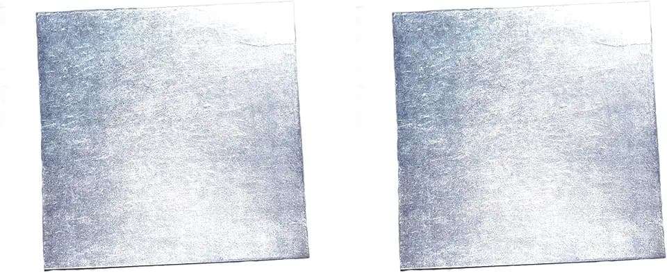 Indium Sheet foil Thermal Interface pad Paste Substitute Pure Indium Metal (40 * 40 mm (2-Pack))