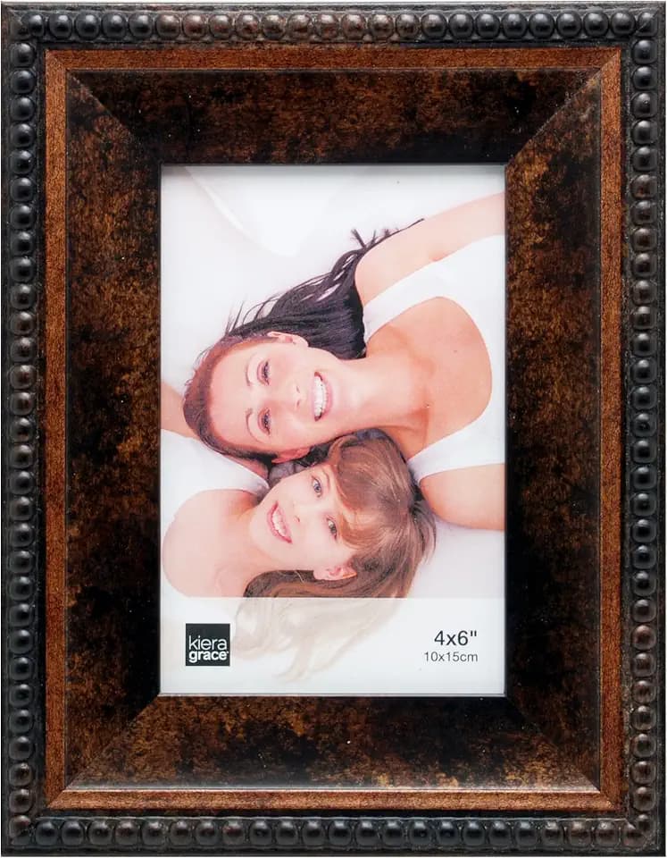 kieragrace Sydney Picture Frame, 4 by 6-Inch, Antique Bronze