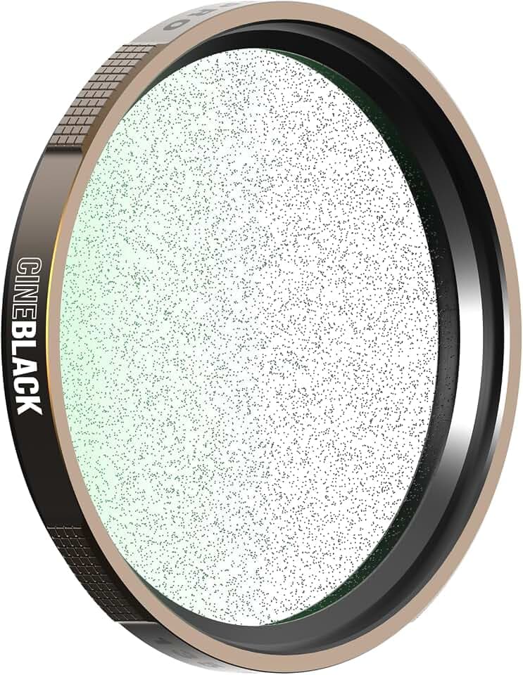 PolarPro - CineBlack Filter - Cinematic Kodak Cine Film - Black Mist - 49mm