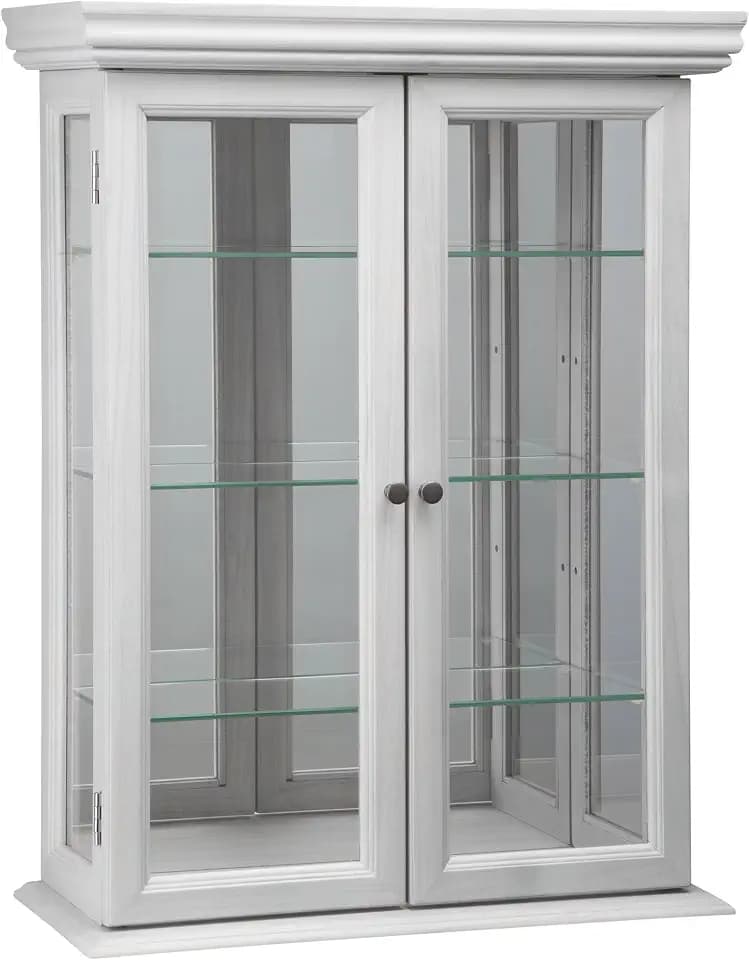 Design Toscano Country Tuscan Wall Curio Display and Storage Cabinet, 20