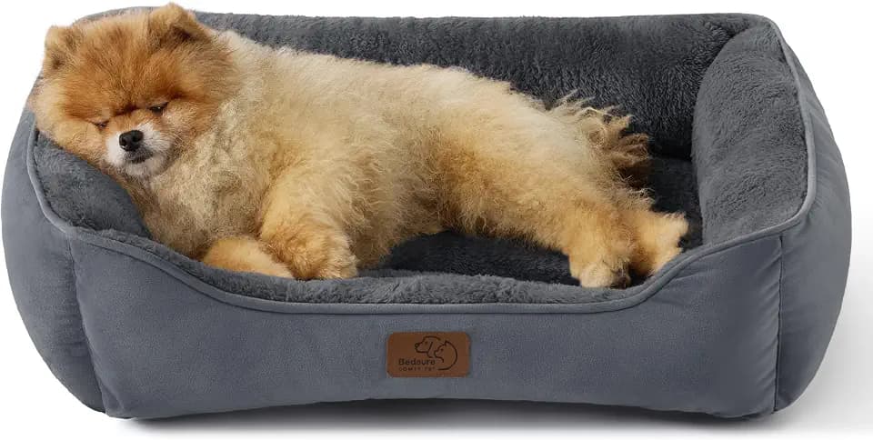 BEDSURE Katzenbett große Katzen waschbar 63.5x53cm