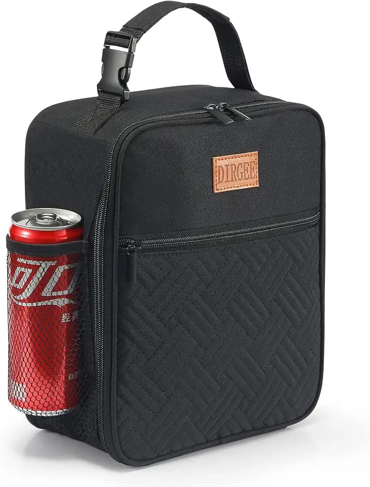 DIRGEE Lunch Box for Men Insulated Lunch Bag for Women Adults Small