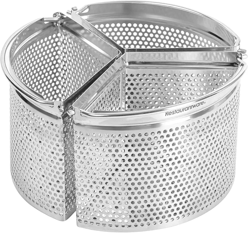 Restaurantware Stainless Steel cm Saucepan Divider, 7.2 x 3.9 In