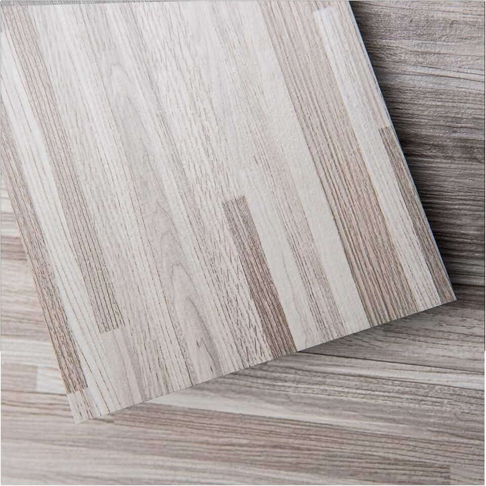 Art3d 36-Pack Wood Texture Peel and Stick Vinyl Flooring Tiles, Dusty Grey