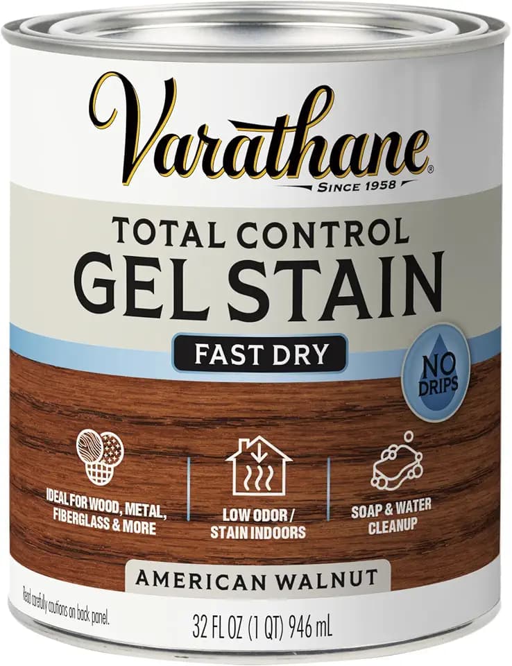 Varathane Total Control American Walnut Gel Stain