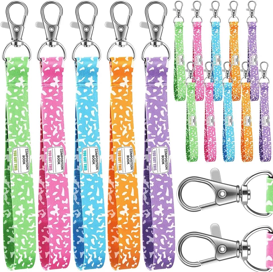 Equsion Composition Book Keychain Gift Bulk for Teacher