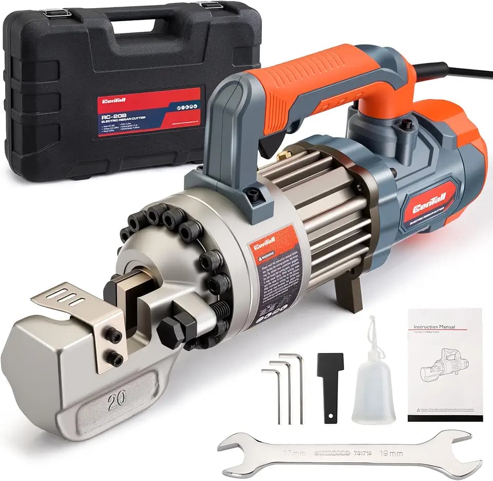 3/4" Electric Hydraulic Rebar Cutter Tool 1.5-2s RC20B (Orange)