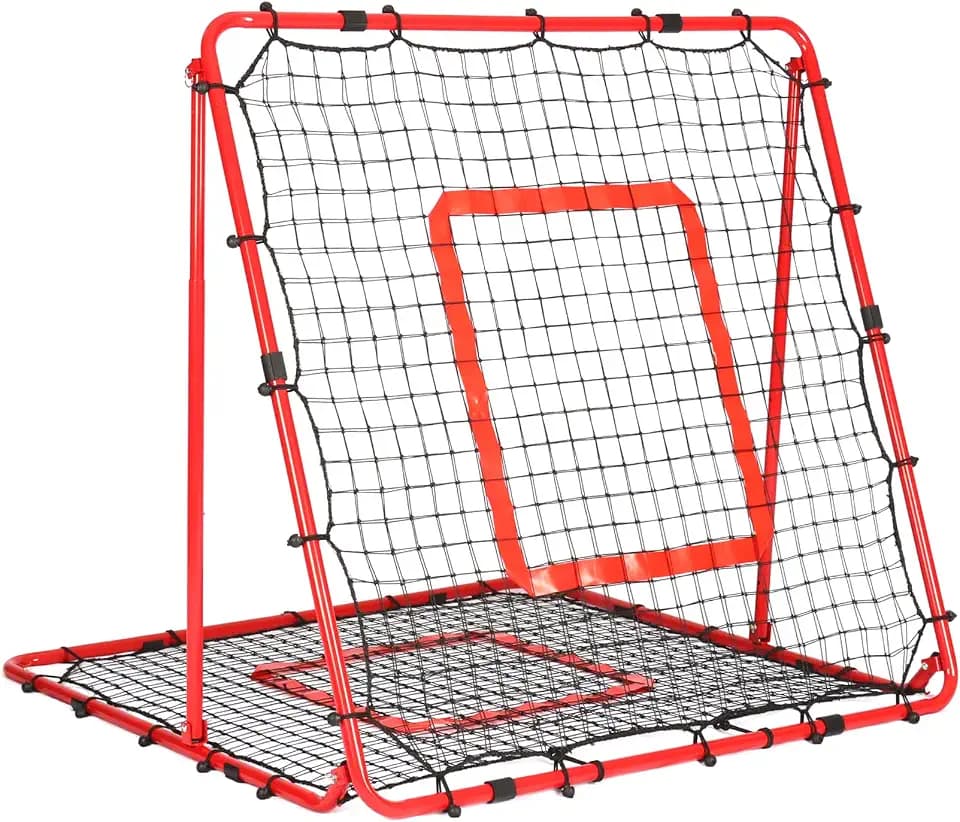 BaseGoal Dual-Sided Baseball Softball Rebounder Net