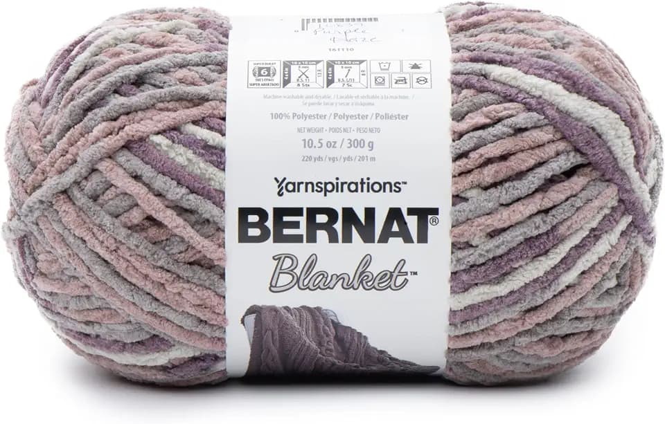 BERNAT BLANKET BB, PURPLE HAZE
