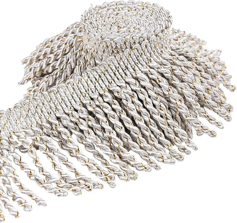 6 Yard 3 Inch Curtain Fringes Bullion Fringe Trim