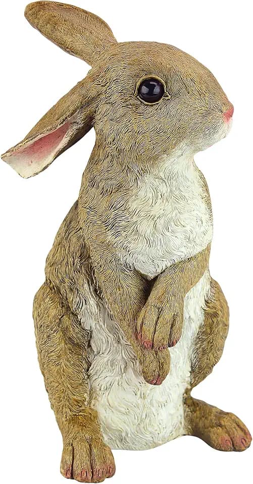 Design Toscano QM200681 Hopper the Bunny Standing Rabbit Indoor/Outdoor