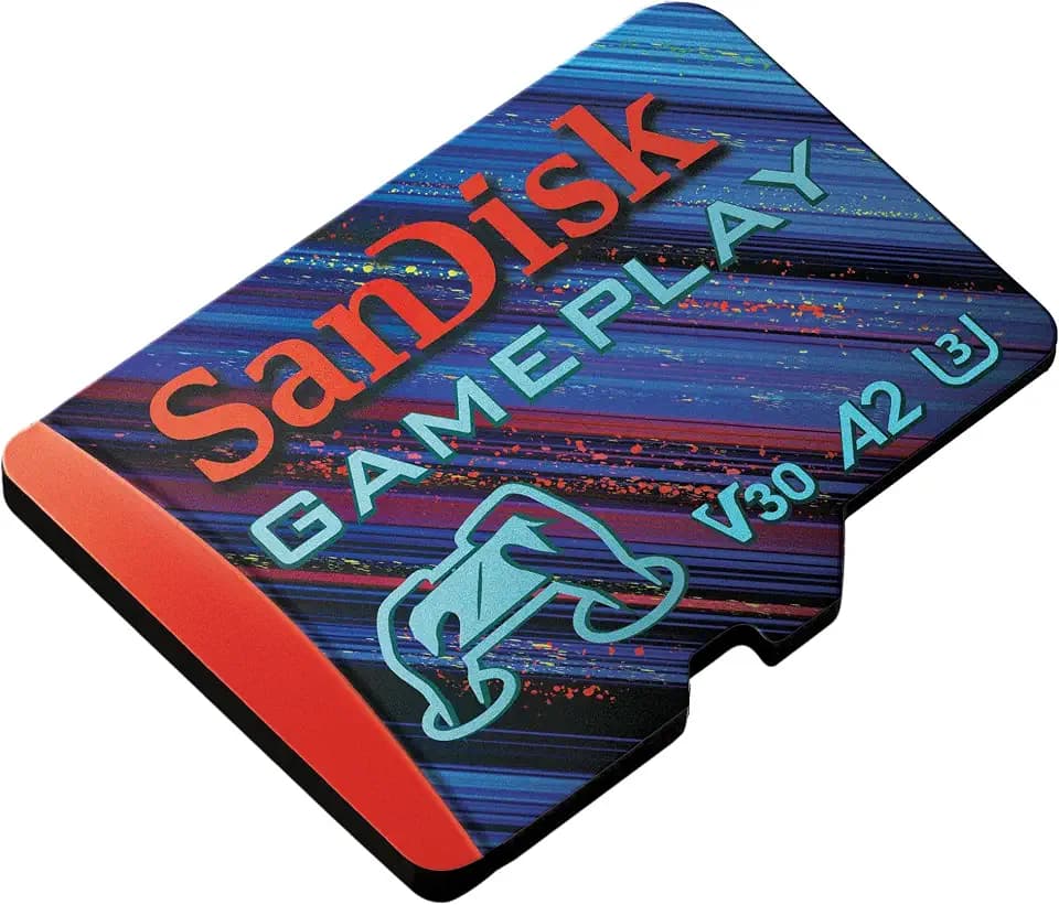 SANDISK GamePlay-microSD-Karte für Mobile Gaming/Handheld-Konsolen 512 GB (Lesegeschwindigkeiten bis zu 190 MB/s, A2, V30, U3)