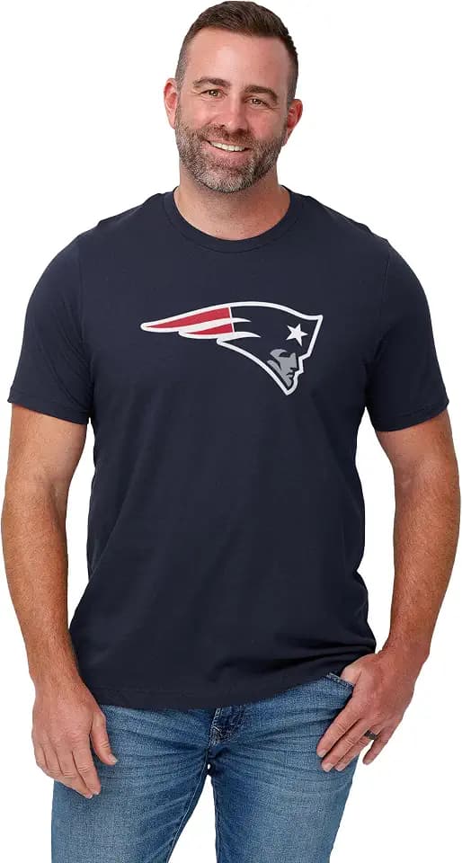 FOCO Men's NFL Team Primary Logo Black Short Sleeve T-Shirt
