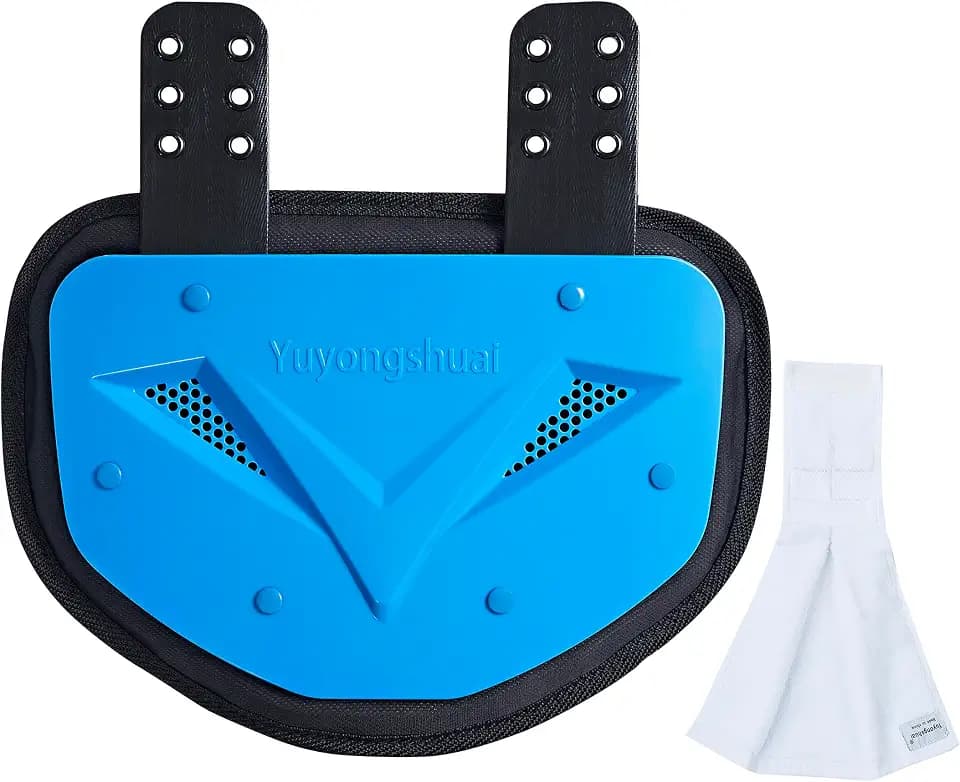Football Back Plate, Football Low Back Pad, Professional Rear Protector Lower Back Pads for Players.
