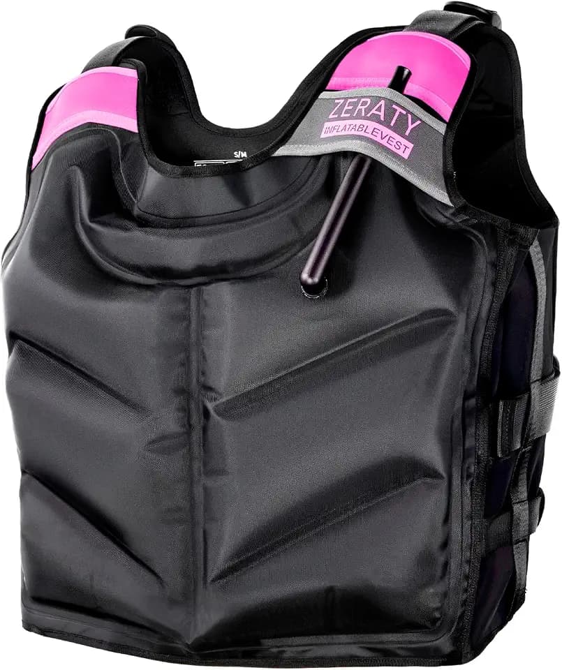 Zeraty Inflatable Snorkel Vest Portable for Adults 90-220 lbs