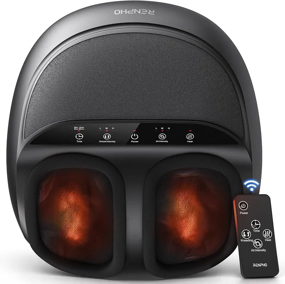RENPHO Fußmassagegerät 2026 Neues, Fussmassagegerät elektrisch mit Wärme