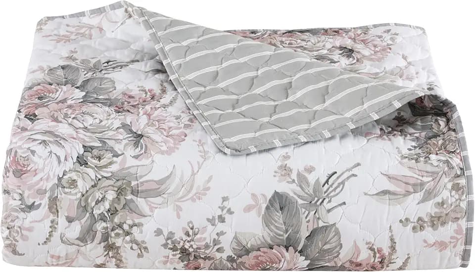 Estelle Five Court Full/Queen 3Pc. Quilt Set, Blush, 90X90