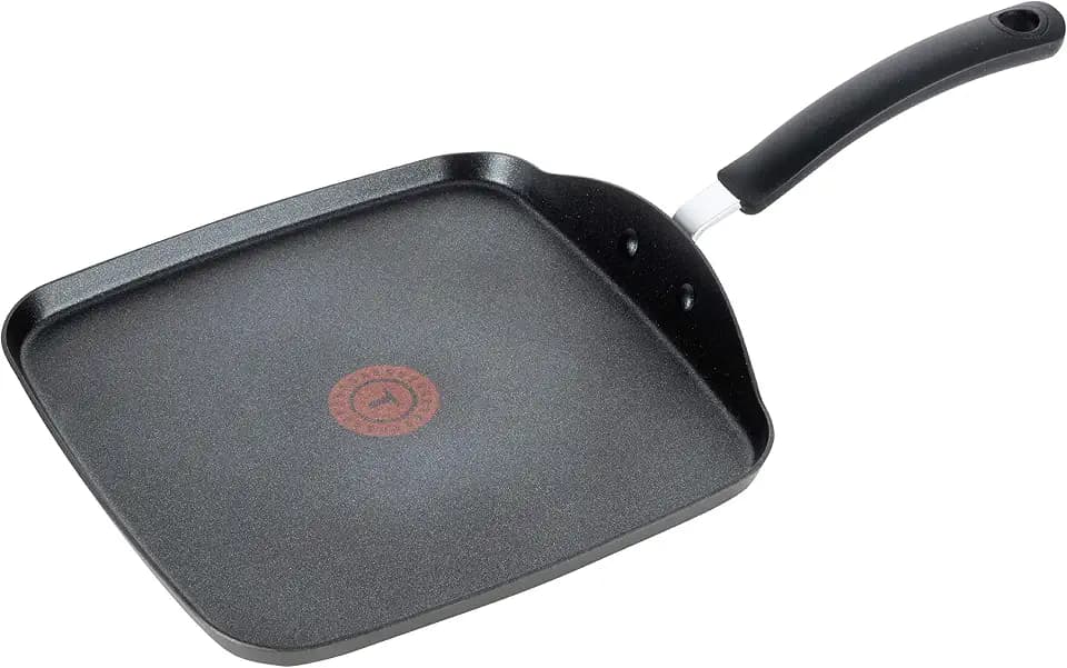 T-Fal Ultimate Hard Anodized Nonstick Griddle Pan, 10.25 in, Onyx