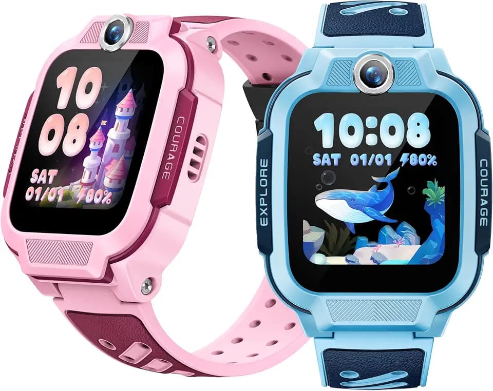 imoo Z3 Smartwatch Kinder, Videoanruf, GPS, SIM, SOS, IPX8, Sicheres System