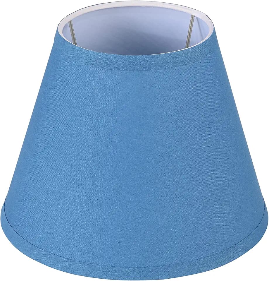 Aspen Creative 58914 Übergangslampenschirm in Empire-Form, UNO-Bau-Lampenschirm in Celadonblau, 22,9 cm breit (12,7 x 22,9 x 17,8 cm)