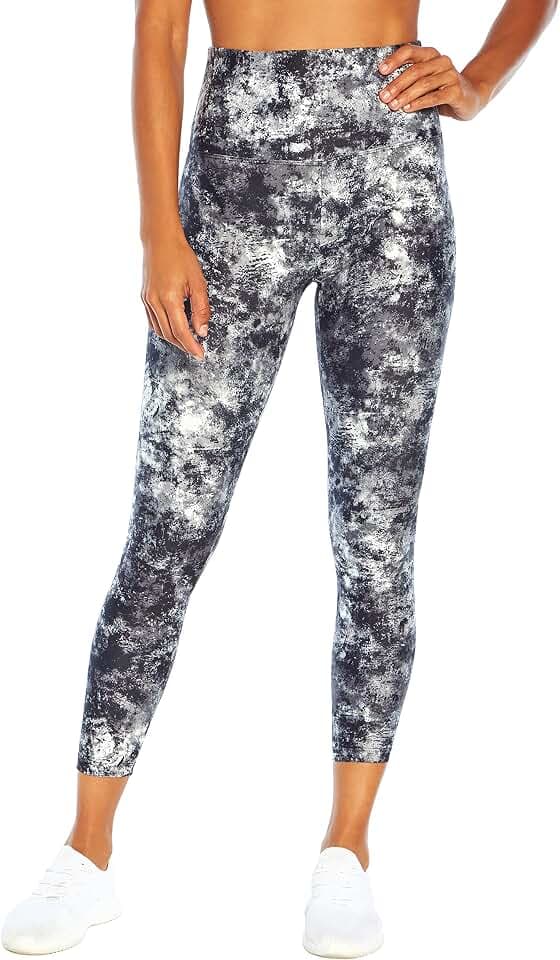 Bally Total Fitness Women's Kayla High Rise Tummy Control Ankle Legging