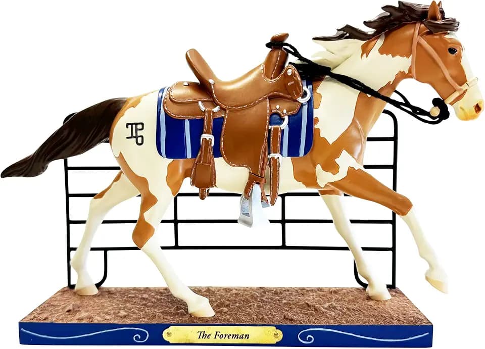 Enesco The Trail of Painted Ponies The Foreman Figurine, 7.01 Inch, Multicolor