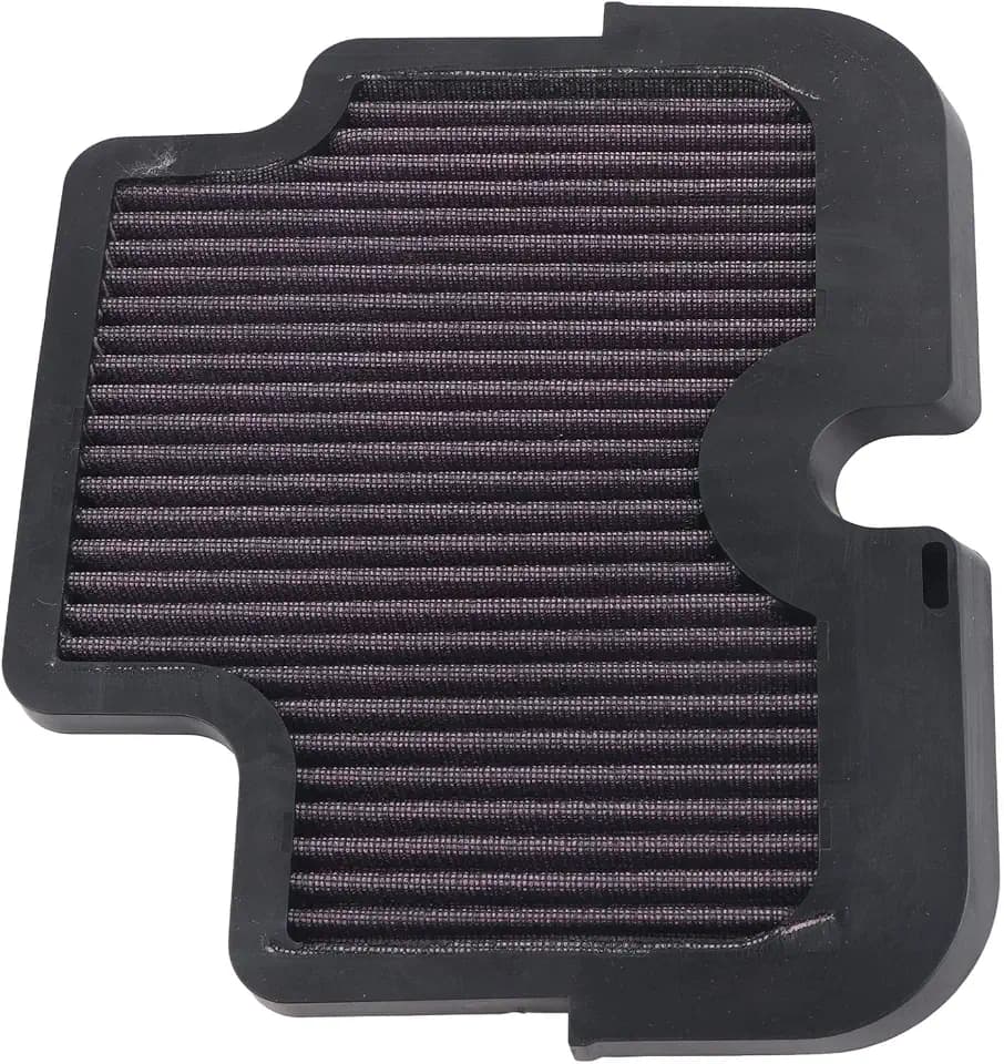 Luftfilter Auto, Luftreiniger Kfz, Lufteinlassfilter Auto Motorrad Luftreiniger Ansaugfilter mit Durchfluss für ER6F ER6N 2009-2011