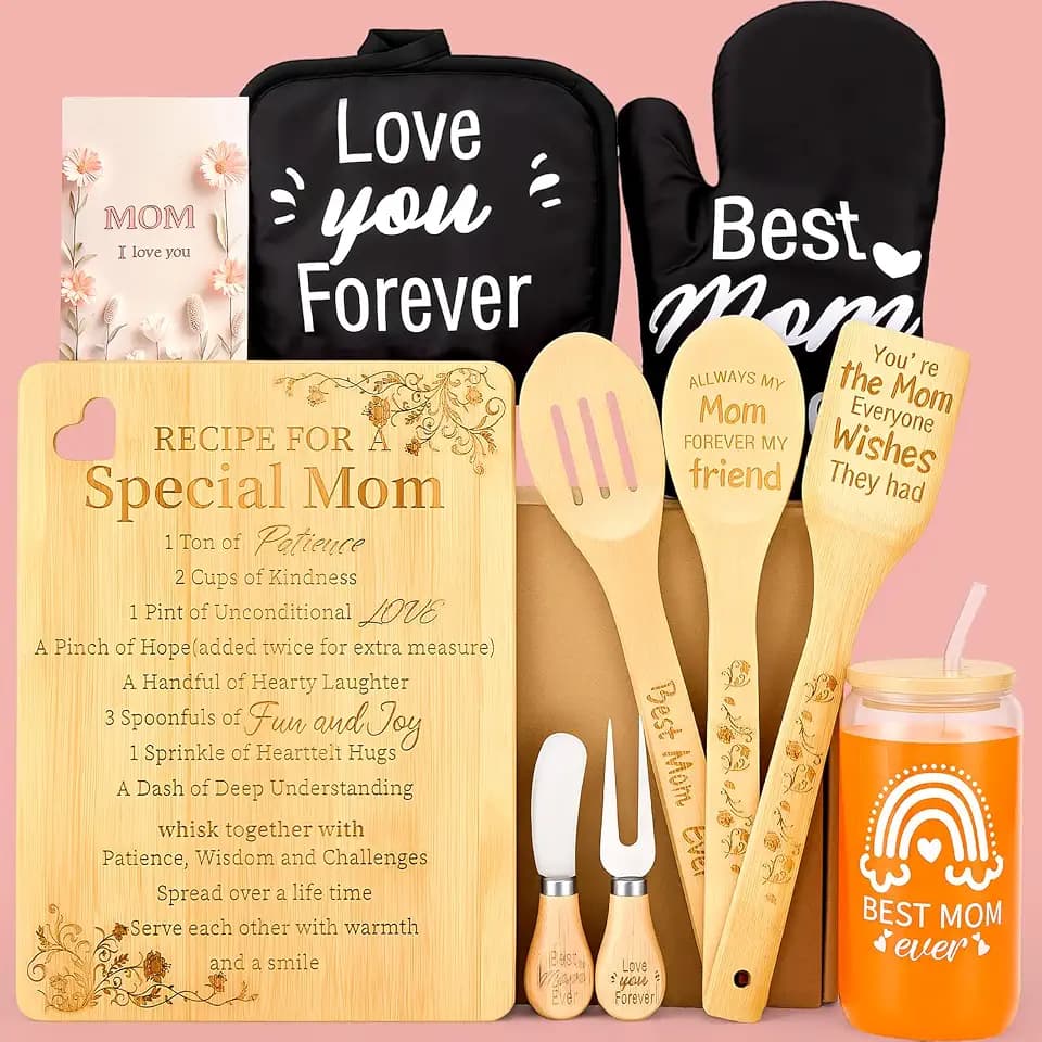 Mama Gifts Best Mom Ever Gift Box Moms Birthday Gifts Basket Set for Mother