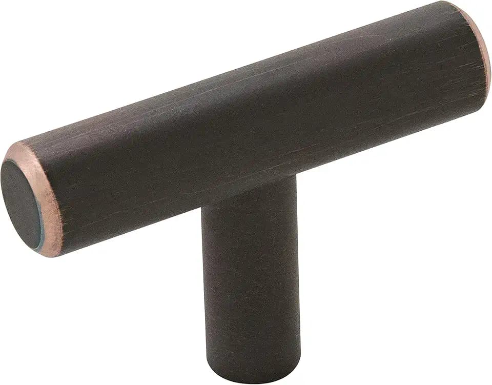 Amerock 10 Pack 1-15/16" Bar Pulls Oil-Rubbed Bronze Cabinet Knob