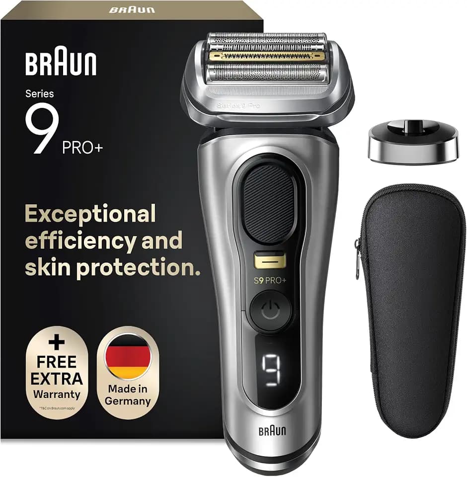 Braun Rasierer Herren Elektrisch Series 9 Pro+, 9517s, Silber