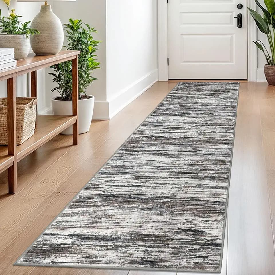 SIILOOM 2x8 Washable Runner Rug, Non Slip Soft Area Rug for Hallway Kitchen