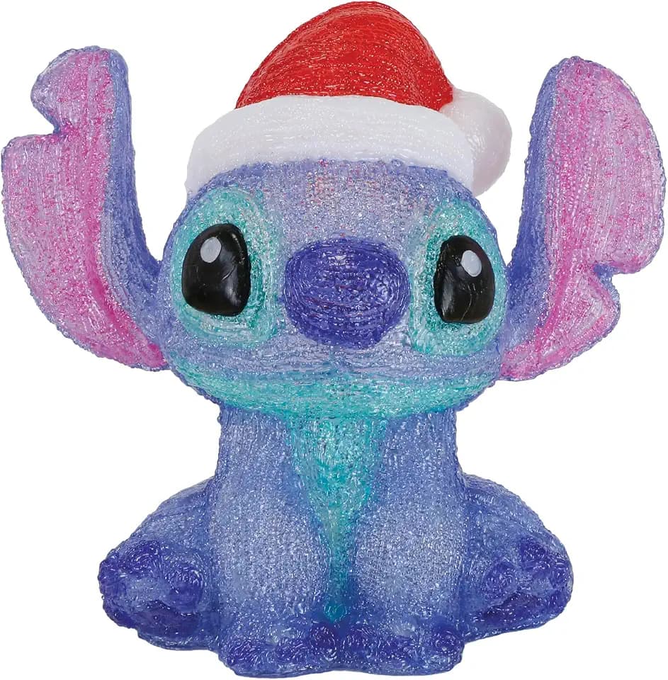 Department 56 Disney Lilo and Stitch Posing Lit Statue Figurine, 13.19 Inch, Multicolor