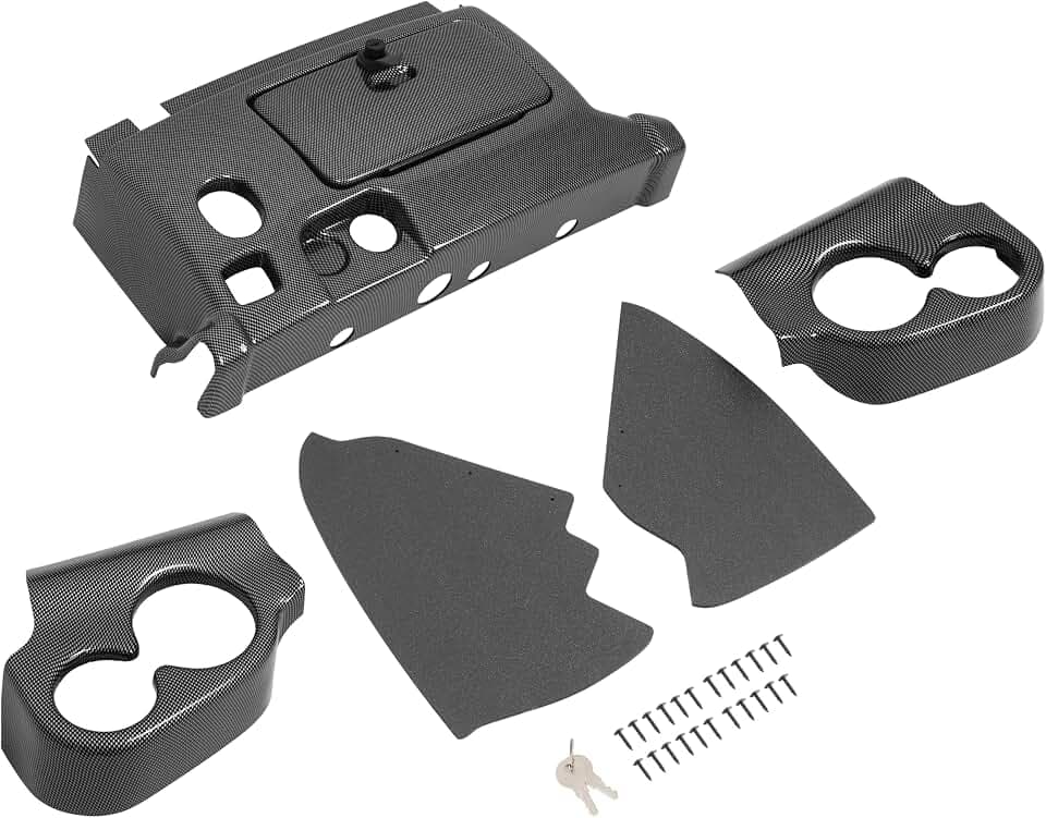 HECASA Dash Board Cover Assembly Compatible with 2008-Up Club Car Precedent