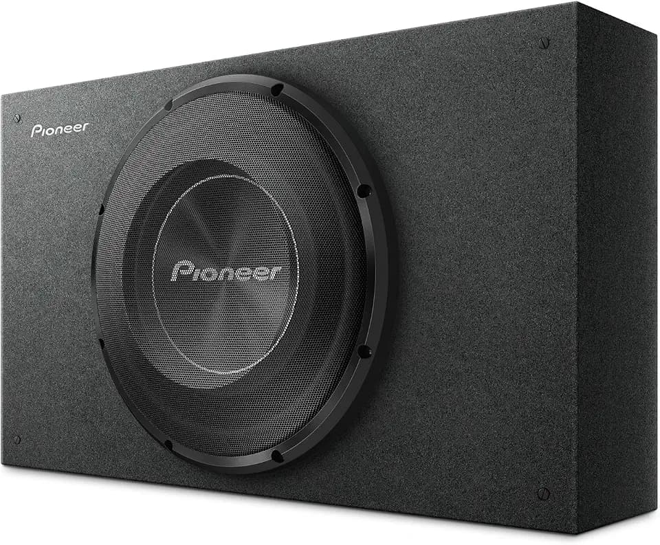PIONEER TS-A3000LB Passiv Subwoofer, leistungsstarker Gehäuse Subwoofer mit 1500 W Maximalleistung, 30 cm, IMPP Membran, schwarz, Kontinuierliche Ausgangsleistung 400 W