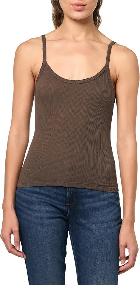 Velvet by Graham & Spencer Women's Iniku Pointelle Tank